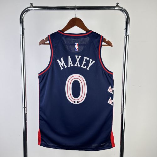 Men's 2024 Tyrese Maxey Team Jersey - City Edition