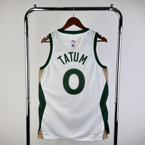 Men's 2024 Jayson Tatum White Team Jersey - City Edition