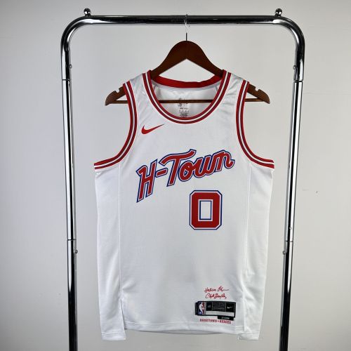 Men's 2024 Russell Westbrook White Team Jersey - City Edition