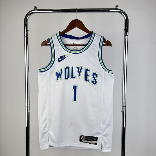 Men's 2024 Kyle Anderson White Retro Team Jersey