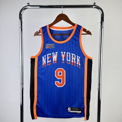 Men's 2024 R.J.Barrett  Blue Team Jersey - City Edition