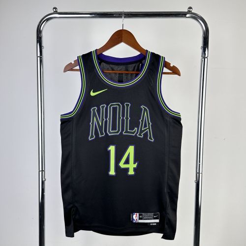 Men's 2024 Brandon Ingram Black Team Jersey - City Edition