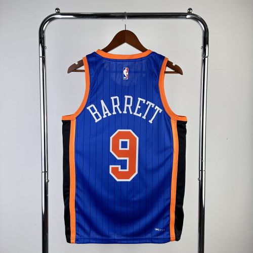 Men's 2024 R.J.Barrett  Blue Team Jersey - City Edition