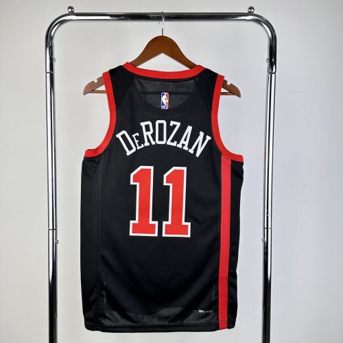 Men's 2024 DeRozan Black Team Jersey - City Edition