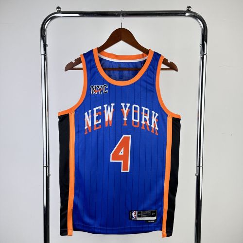 Men's 2024 Derrick Rose Blue Team Jersey - City Edition