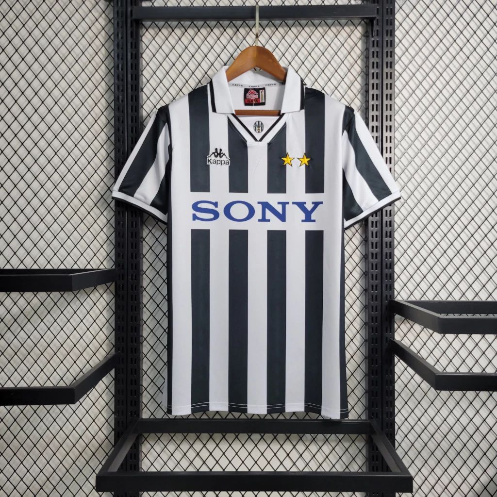 ウェア 1995 1996 Juventus Home L/S Shirt L JUVENTUS 1995 1996 HOME SHIRT JERSEY KAPPA LONG SLEEVE sz L