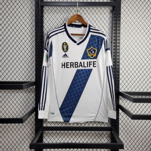 LA Galaxy 2012 Home Retro Long Sleeve Jersey
