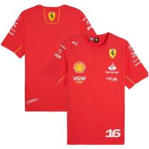 Scuderia Ferrari F1 2024 Team Charles Leclerc T-Shirt