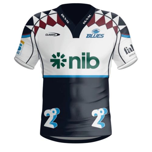 Blues 2024 Men's Super Rugby Heritage Jersey