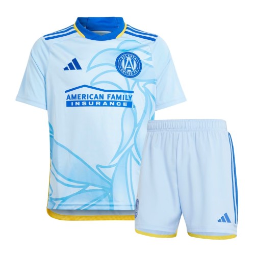 Kids Atlanta United FC 2024 Away Jersey and Short Kit