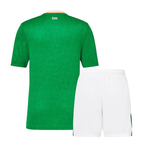 Kids Ireland 2024 Home Jersey and Short Kit