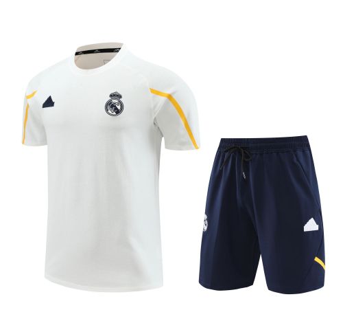 Real Madrid 24/25 Team Shirt and Shorts Set White