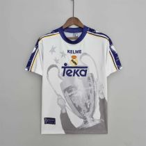 Real Madrid 1997/1998 UCL Winners Signed Retro Jersey