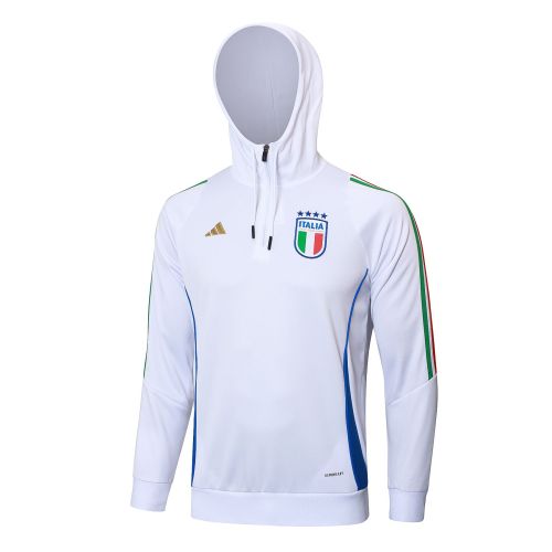 Italy 2024 Half-Zip Hoodie and Pants Set F596