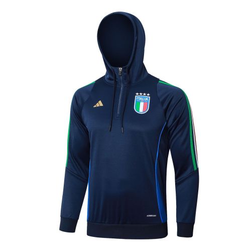Italy 2024 Half-Zip Hoodie and Pants Set F597