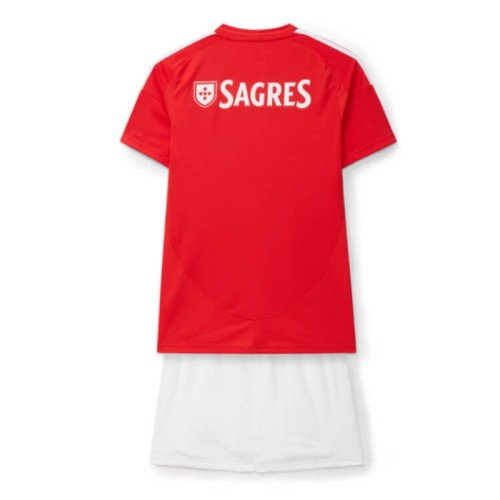 Kids Benfica 24/25 Home Jersey and Short Kit