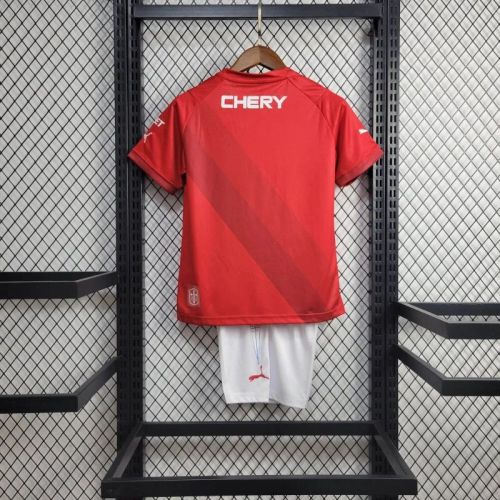 Kids Universidad Católica 2024 Away Jersey and Short Kit