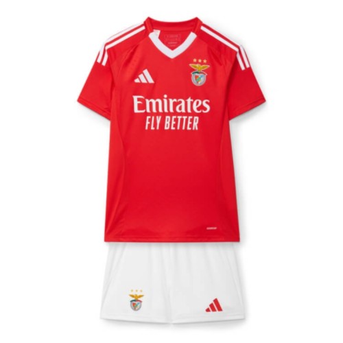 Kids Benfica 24/25 Home Jersey and Short Kit