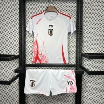 Kids Japan 2024 Away Jersey and Short Kit