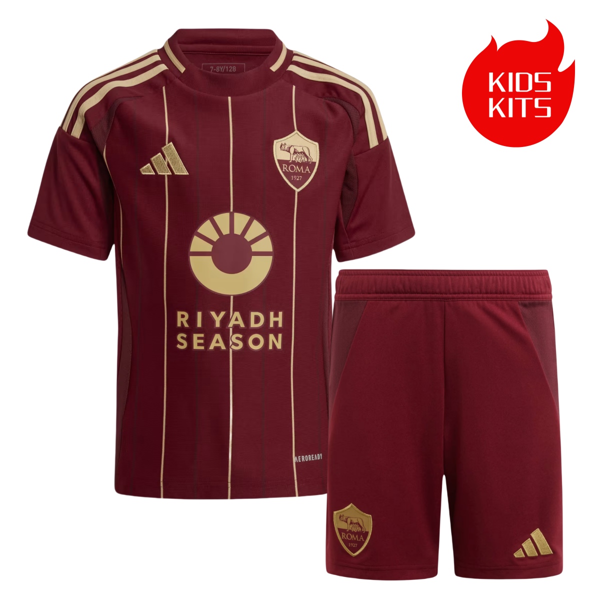 asroma 24-25 ホーム ピジッリ Mサイズ US$ 16.99 - Kids AS Roma 24/25 Home Jersey and Short Kit - m