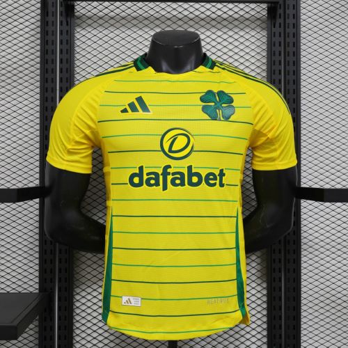 Player Version Celtic 24/25 Away Authentic Jersey