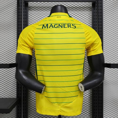Player Version Celtic 24/25 Away Authentic Jersey