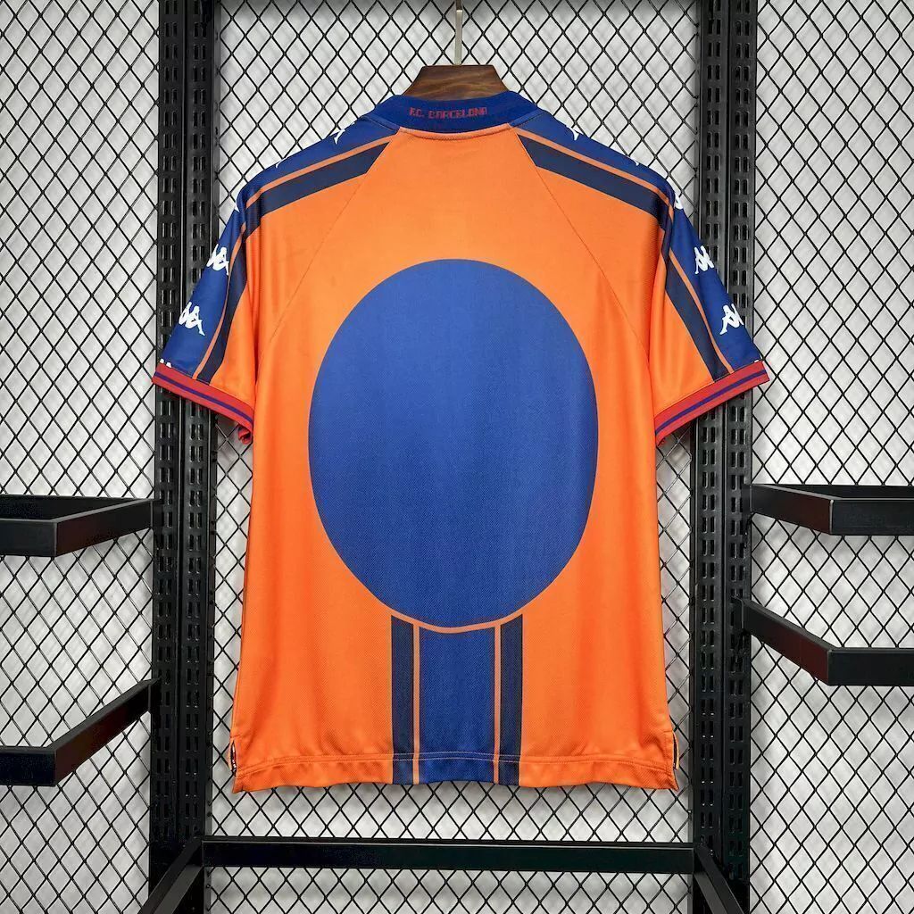 US$ 19.99 - Barcelona 1997/1998 Away Retro Jersey - m
