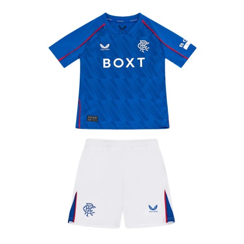 Kids Rangers 24/25 Home Jersey and Short Kit