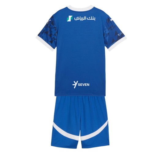 Kids Al Hilal SFC 24/25 Home Jersey and Short Kit