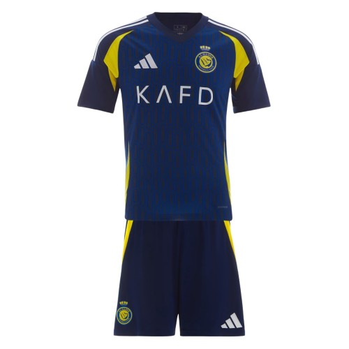 Kids Al-Nassr FC 24/25 Away Jersey and Short Kit