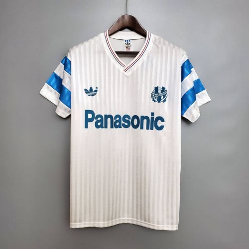 Olympique Marseille 1990/1991 Home Retro Jersey