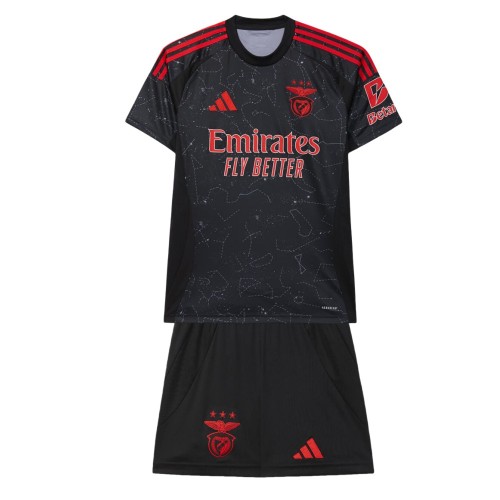 Kids Benfica 24/25 Away Jersey and Short Kit