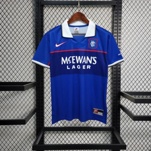 Rangers 1997/1999 Home Retro Jersey