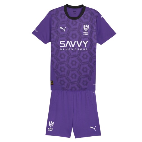 Kids Al Hilal SFC 24/25 Third Jersey and Short Kit