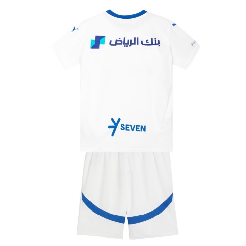 Kids Al Hilal SFC 24/25 Away Jersey and Short Kit