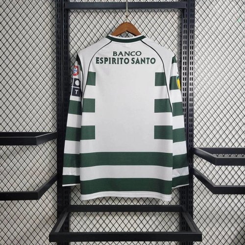 Sporting CP 2002/2003 Home Retro L/S Jersey