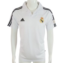 Real Madrid 2001/2002 UCL Centenary Home Retro Jersey