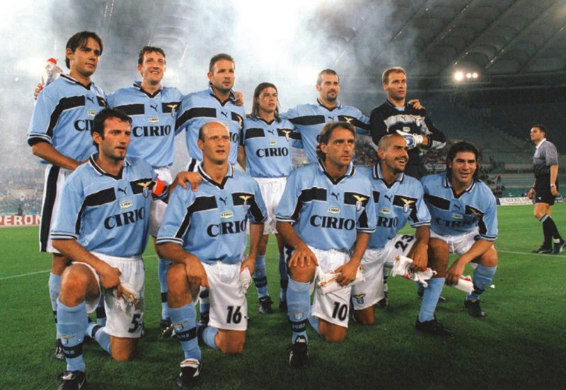 US$ 22.99 - SS Lazio 1999/2000 Home Long Sleeve Retro Jersey - m