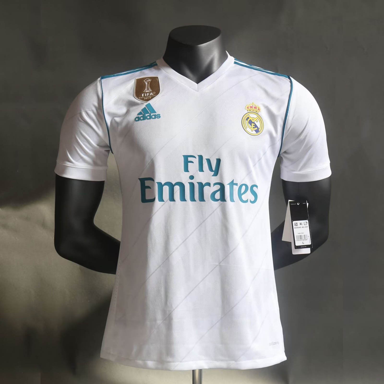 US$ 23.99 - Player Version Real Madrid 2017/2018 Home Retro