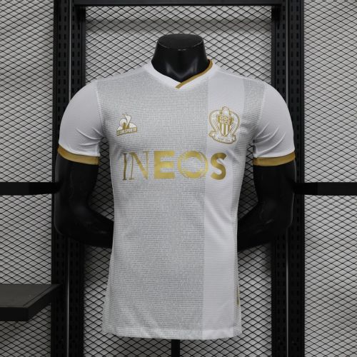 Player Version OGC Nice 24/25 Away Authentic Jersey