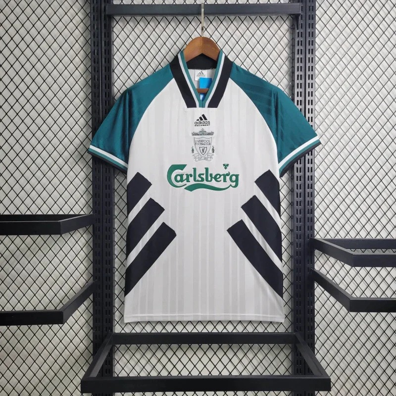 Liverpool 1993/1995 Adidas Away Football Shirt #17 McManaman