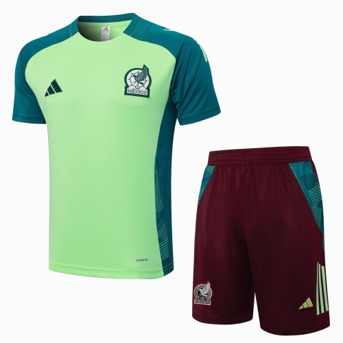 Mexico 2024 Training Shirt and Shorts Set D1160