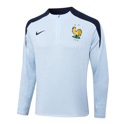 Player Version France 2024 Half-Zip Training Top and Pants Set B922