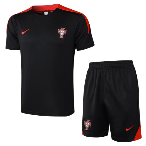Portugal 2024 Training Shirt and Shorts Set D1195