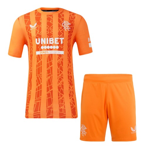 Rangers 24/25 Home Goalkeeper Jersey and Short Kit