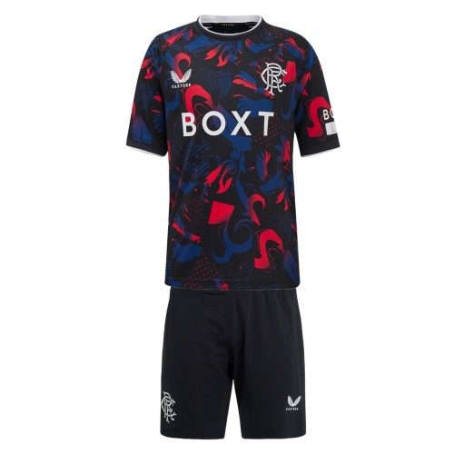 Kids Rangers 24/25 Third Jersey and Short Kit