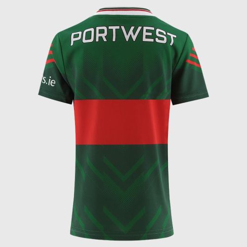 Kids Mayo GAA 2025 Home Jersey - 3 Stripe
