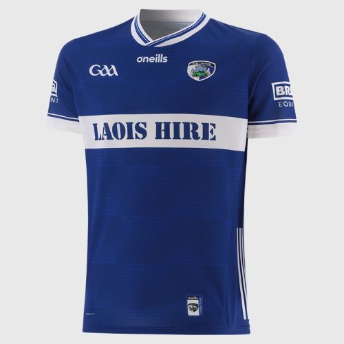 Laois GAA 2025 Mens Home Jersey - 3 Stripe