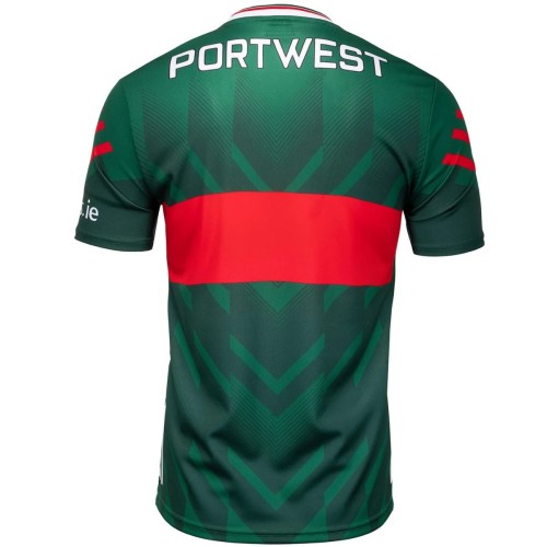 Mayo GAA 2025 Mens Home Jersey - 3 Stripe