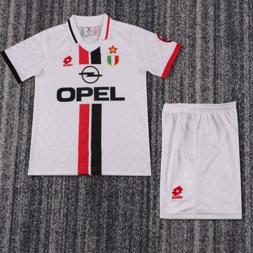 Kids AC Milan 1996/1997 Away Retro Kit
